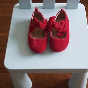 Gap toddler red party shoes